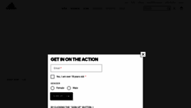 What Adidas.ae website looked like in 2021 (2 years ago)