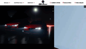 What Alfaromeousa.com website looked like in 2021 (2 years ago)