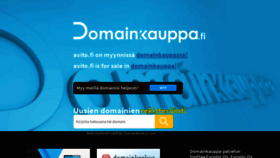 What Avito.fi website looked like in 2021 (2 years ago)