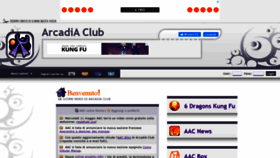 What Arcadiaclub.com website looked like in 2021 (2 years ago)