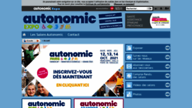 What Autonomic-expo.com website looked like in 2021 (2 years ago)