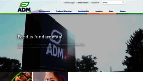 What Adm.com website looked like in 2021 (2 years ago)