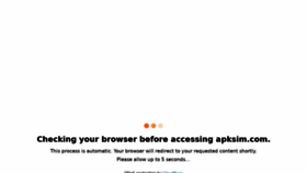 What Apksim.com website looked like in 2021 (2 years ago)