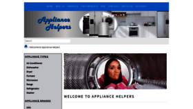 What Appliancehelper.net website looked like in 2021 (2 years ago)