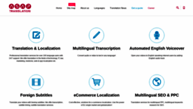 What Asap-translation.com website looked like in 2021 (3 years ago)