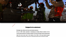 What Ariadis.fr website looked like in 2021 (2 years ago)