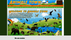 What Animalstown.com website looked like in 2021 (2 years ago)