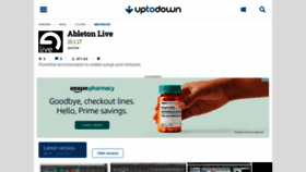 What Ableton-live.en.uptodown.com website looked like in 2021 (2 years ago)
