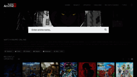What Animesuge.ru website looked like in 2021 (2 years ago)