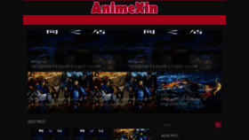 What Animexin.net website looked like in 2021 (2 years ago)