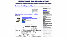 What Afiata.com website looked like in 2021 (2 years ago)