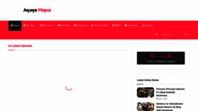 What Animemafia.in website looked like in 2021 (4 years ago)
