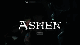 What Ashen-game.com website looked like in 2021 (2 years ago)