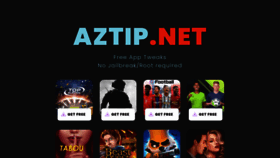 What Aztip.net website looked like in 2021 (2 years ago)