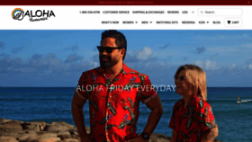 What Alohafunwear.com website looked like in 2021 (2 years ago)