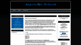 What Abjects.net website looked like in 2021 (2 years ago)
