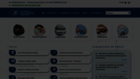 What Asfromania.ro website looked like in 2021 (4 years ago)