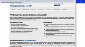 What Assetfinance.de website looked like in 2021 (4 years ago)