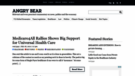 What Angrybearblog.com website looked like in 2021 (2 years ago)