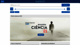 What Arquivo.pt website looked like in 2021 (2 years ago)