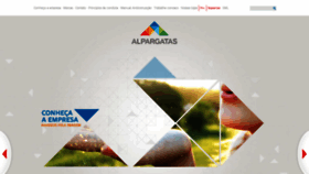 What Alpargatas.com.br website looked like in 2021 (2 years ago)