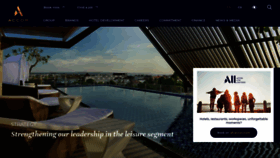 What Accor.com website looked like in 2021 (2 years ago)