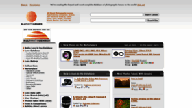 What Allphotolenses.com website looked like in 2021 (2 years ago)