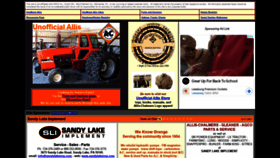 What Allischalmers.com website looked like in 2021 (2 years ago)