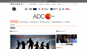 What Adcgroup.it website looked like in 2021 (2 years ago)