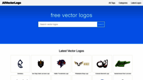 What Allvectorlogo.com website looked like in 2021 (2 years ago)