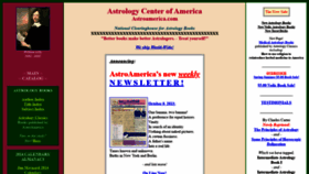 What Astroamerica.com website looked like in 2021 (2 years ago)