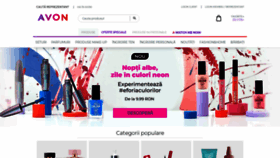 What Avoncosmetics.ro website looked like in 2021 (2 years ago)