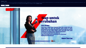 What Axa.co.id website looked like in 2021 (2 years ago)