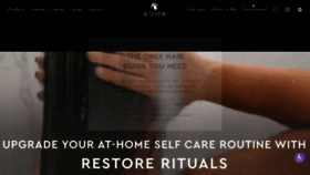 What Alternahaircare.com website looked like in 2021 (2 years ago)