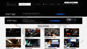 What Ansata.net website looked like in 2021 (4 years ago)