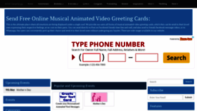 What Atmgreetings.com website looked like in 2021 (2 years ago)