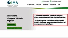 What Angers-radiologie.fr website looked like in 2021 (2 years ago)