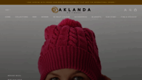 What Aklanda.com.au website looked like in 2021 (2 years ago)