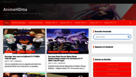 What Animehdmx.com website looked like in 2021 (2 years ago)