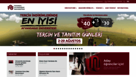 What Ayvansaray.edu.tr website looked like in 2021 (2 years ago)