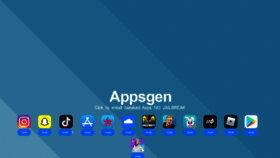 What Appsgen.club website looked like in 2021 (2 years ago)