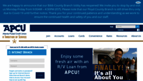 What Apcu.com website looked like in 2021 (2 years ago)