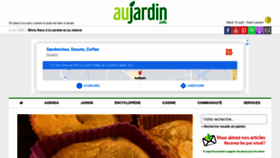What Aujardin.info website looked like in 2021 (2 years ago)