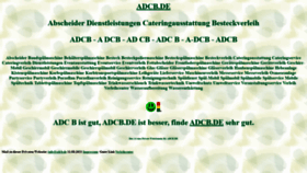 What Adcb.de website looked like in 2021 (2 years ago)