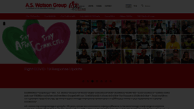 What Aswatson.com website looked like in 2021 (3 years ago)