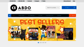 What Abdobooks.com website looked like in 2021 (2 years ago)