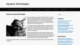 What Aquarius-technologies.de website looked like in 2021 (2 years ago)