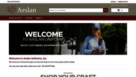 What Arslan.com website looked like in 2021 (2 years ago)