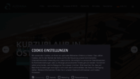 What Aldiana.de website looked like in 2021 (2 years ago)
