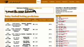 What Africabetprediction.com website looked like in 2021 (2 years ago)